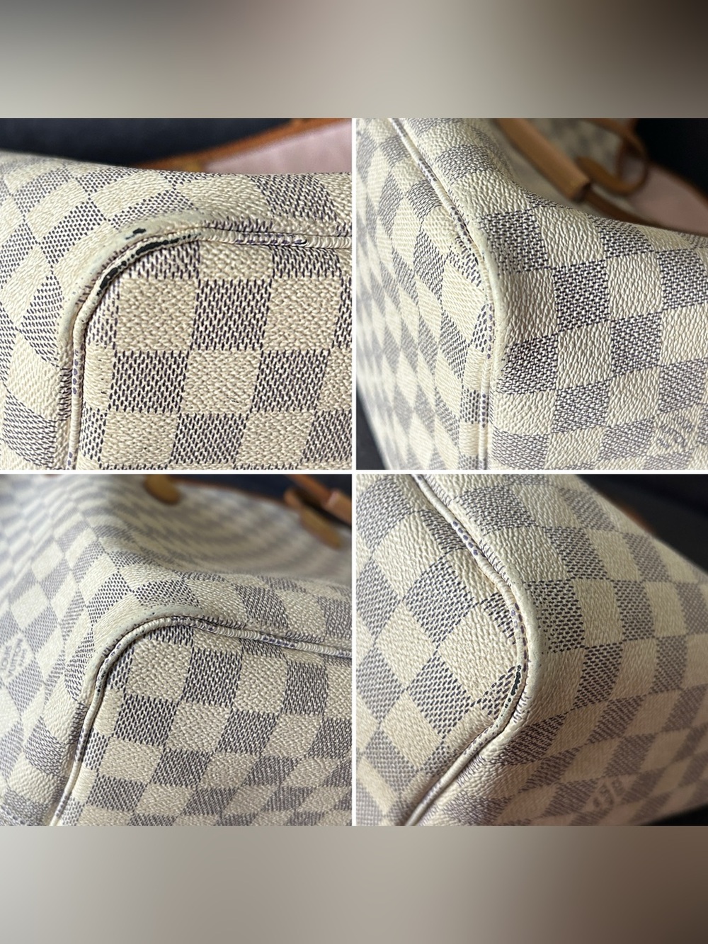 Louis Vuitton Azur Rose Ballerine GM Neverfull - Picture 7 of 17